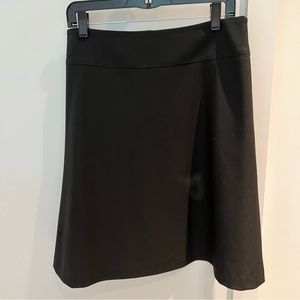 Express A-line black skirt